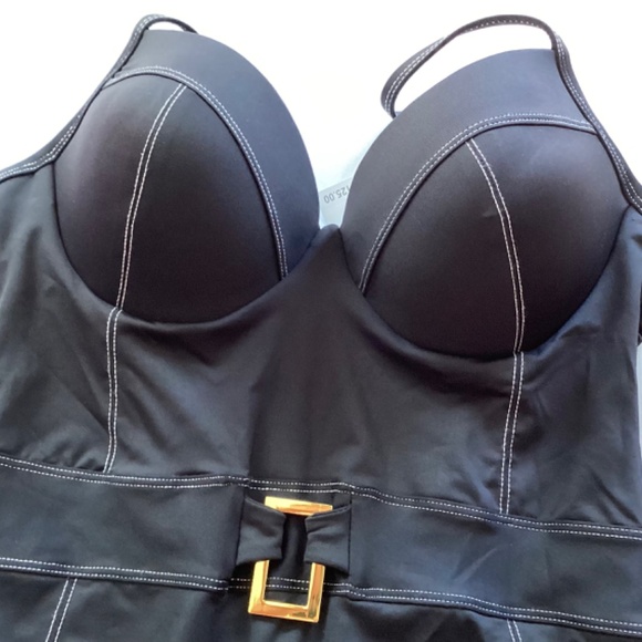 Bleu Rod Beattie one piece bathing suit . BNWT - Picture 8 of 16